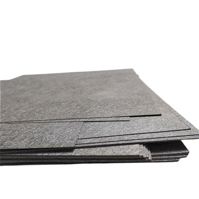 12-20 μm Fibra de titanio Alfombra ancho y tamaño óptimo del poro para aplicaciones industriales