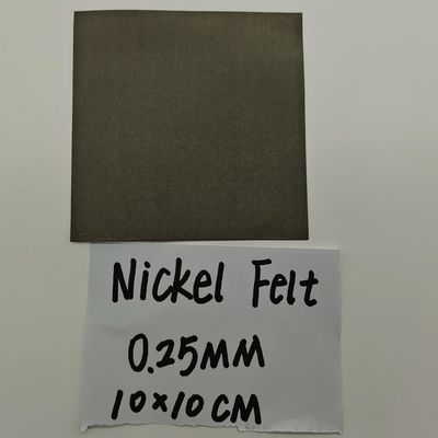 Celulas de electrólisis AEM Filtro de fibra de níquel GDL Capa de difusión de gas Filtro sinterizado