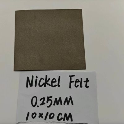 Cortar por láser Filtro de níquel poroso Filtro de fibra metálica sinterizado a alta temperatura