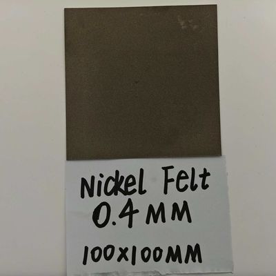 0.15mm-2mm Filtro de níquel poroso Filtro sinterizado de capa de difusión de gas AEM GDL